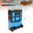 3-In-1 Stackable Tool Box With Wheels, Rolling Hand Case Tool Box Trolley Chest Cabinet With Drawer-192355636