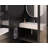 Pyramid 36" Wall-Mounted Solid Surface Rectangular Bathroom Sink with Ramp Basin, Multiple Colors & Faucet Hole Options-872538469-898419830