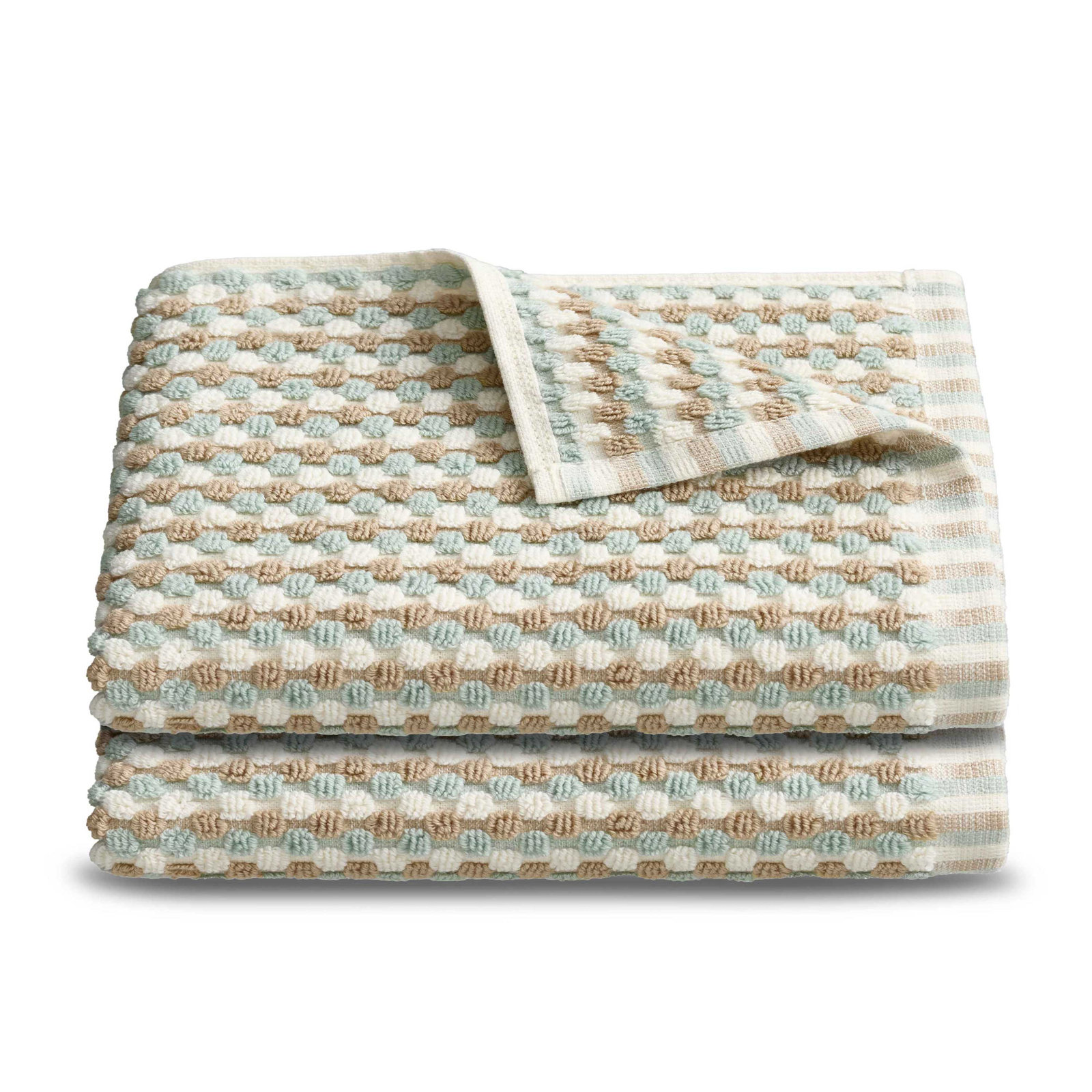 Martex Arcadia Terra 2 Piece Hand Towel Set, Pebble