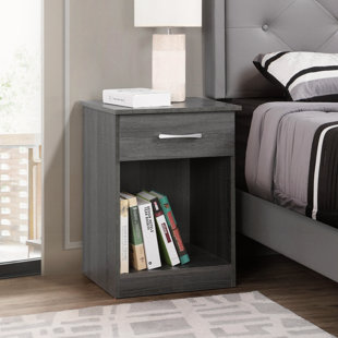 Table de chevet, gris