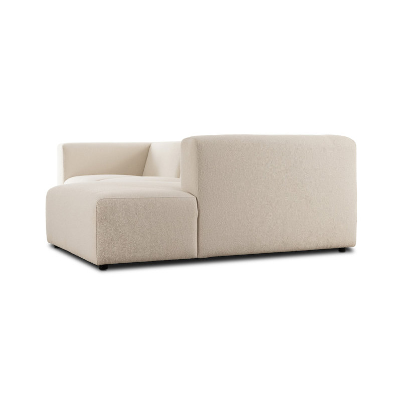 Lawndale Chaise Sectional, Right Hand Facing, Fayette Cloud Polyester Blend