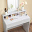 Dondale Dressing Table with Mirror without Stool