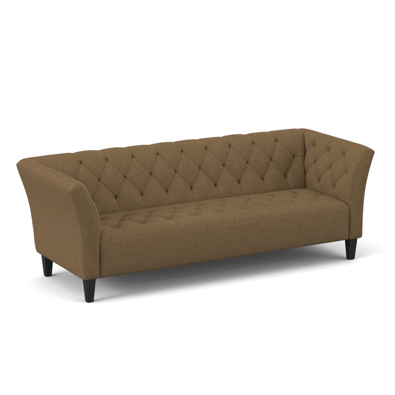 Carruth Upholstered 91'' Sofa, Heavenly Cafe Chenille