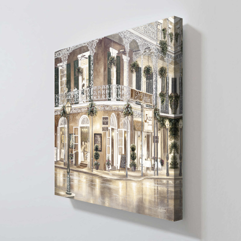 "Jazz Street I" par Betsy Brown, reproduction sur toile