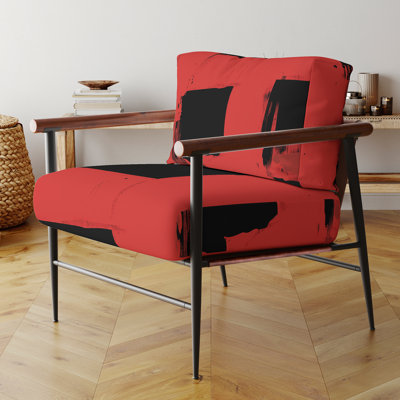 Fauteuil d'appoint rembourré Walt Crossing Paths II