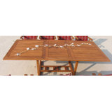Mcconkey Extendable Wooden Dining Table