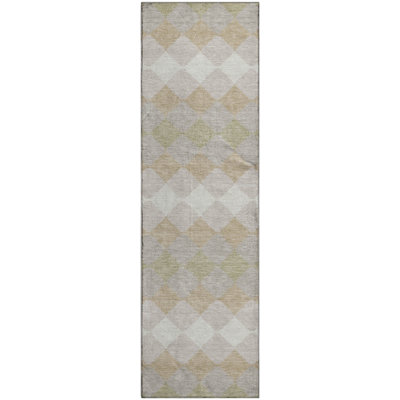 Premium Machine Washable Bunderberg AMF1007 Geometric Rug