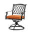 Chaise de patio pivotante avec coussins Banski-168120586
