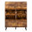 Wooden 6 Flip Drawers Shoe Cabinet-2058720953
