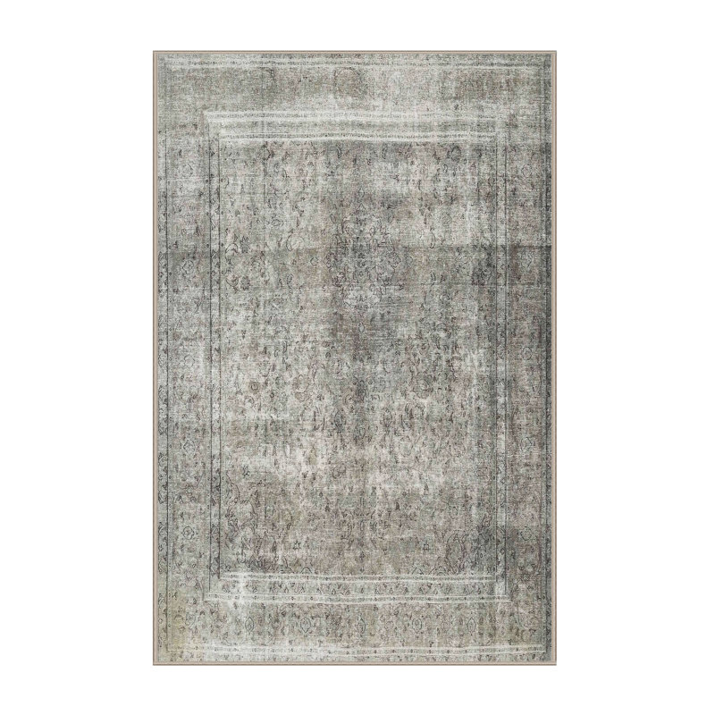 Floral Indoor Rug, Rectangle 7' x 10'