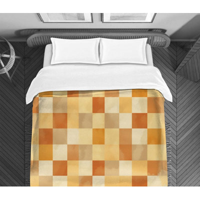 Édredon à carreaux