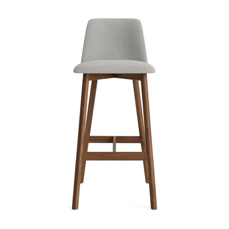 Chip Walnut Barstool - Camp Stone
