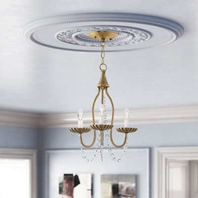 Lustre 3 lumières façon bougie Burvale