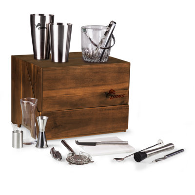 Madison Wood Bar Tool Set