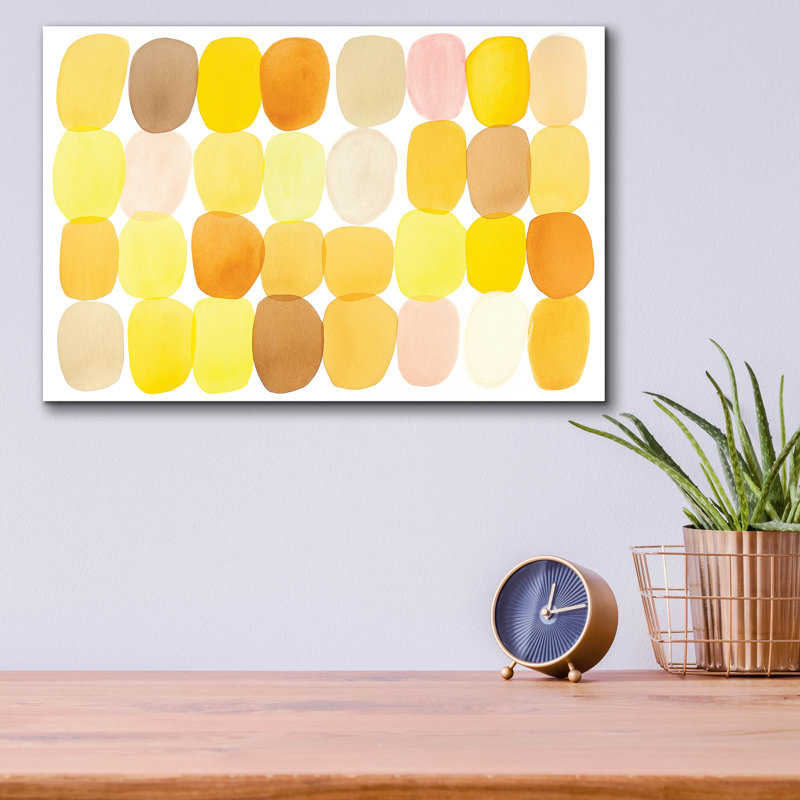 «Sun Dappled» par Simone Christen, art mural en verre acrylique, H 12 po x l 16 po x P 0,13 po