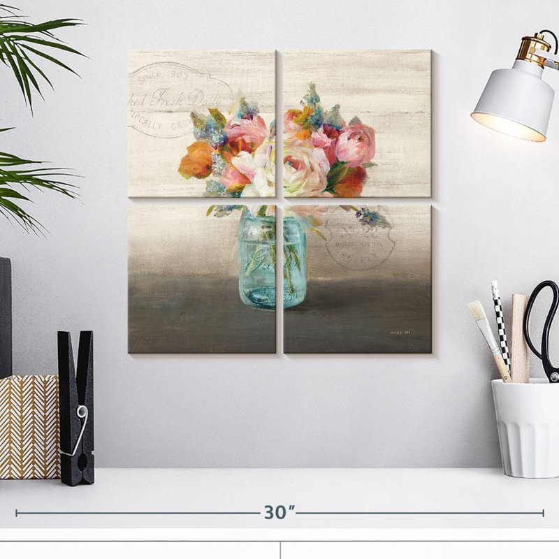 Harnek French Cottage Bouquet II, H 18 po x l 18 po
