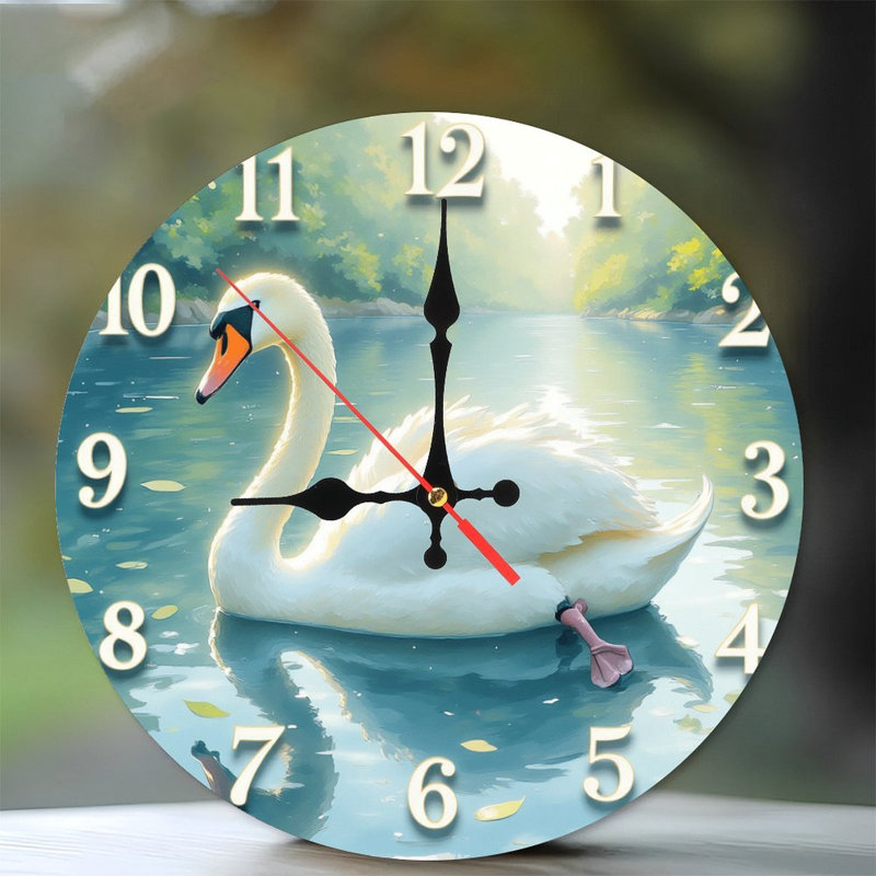 Horloge numérique brillante