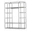 Armoire portative 5 couches à 12 compartiments en tissu non tissé