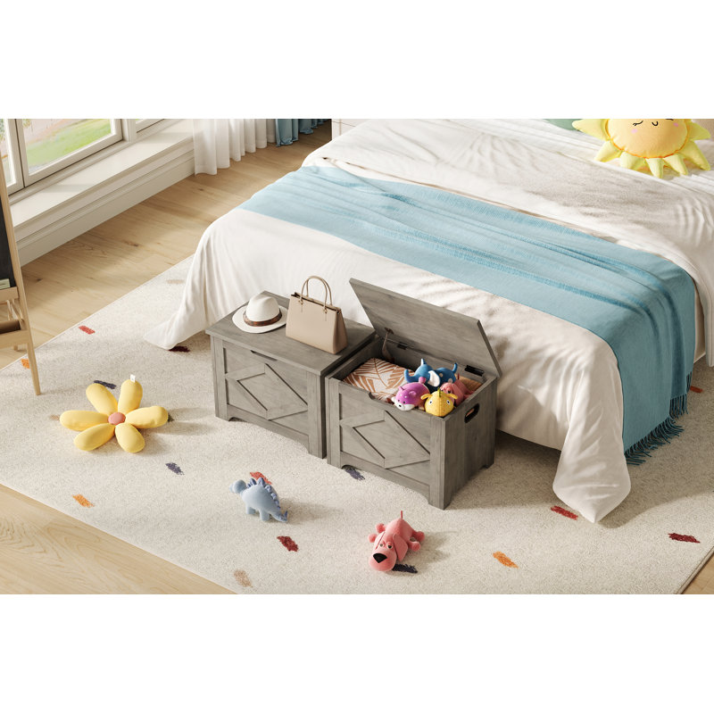 Lily Manor Underbed Storage, Gray