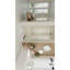 Porte de douche coulissante sans cadre en acier inoxydable poli l 44 à 48 po x H 76 po Seneca-94298331
