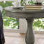 Table d'appoint ronde à piédestal en bois-1779527825