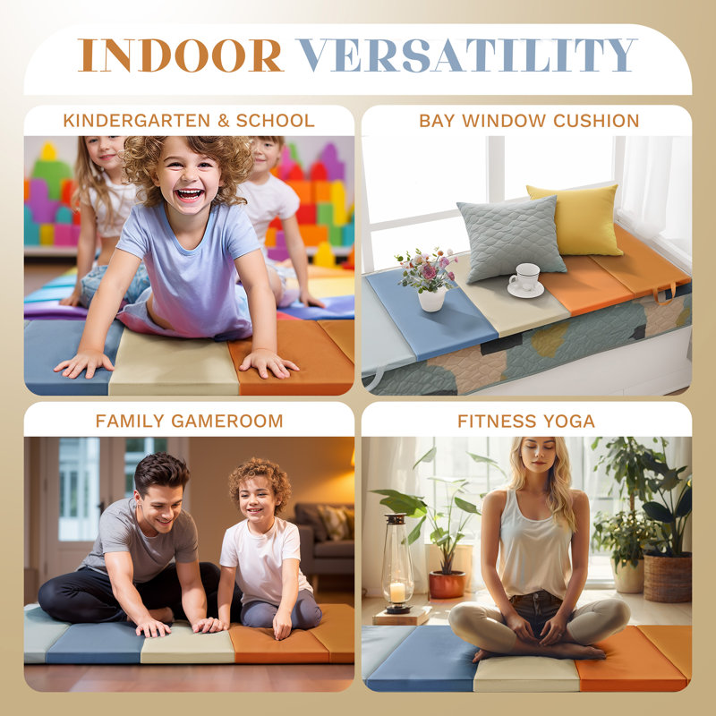 Tapis de gymnastique pliant