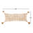 Chloe 100% Cotton Lumbar Rectangular Pillow-727439564