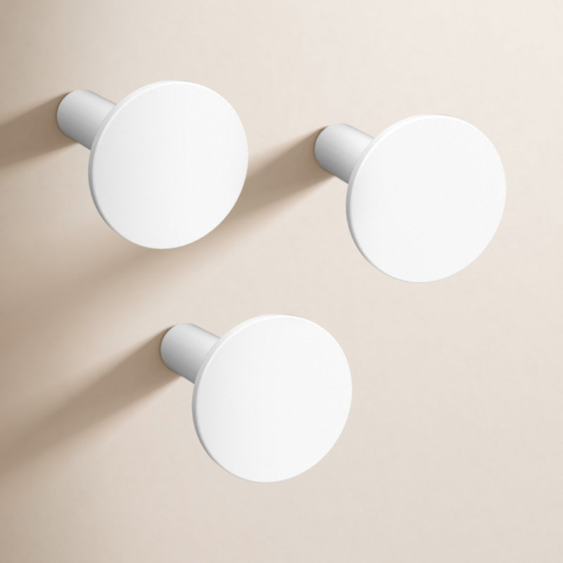 Branch Side Hook 3-Pack, White