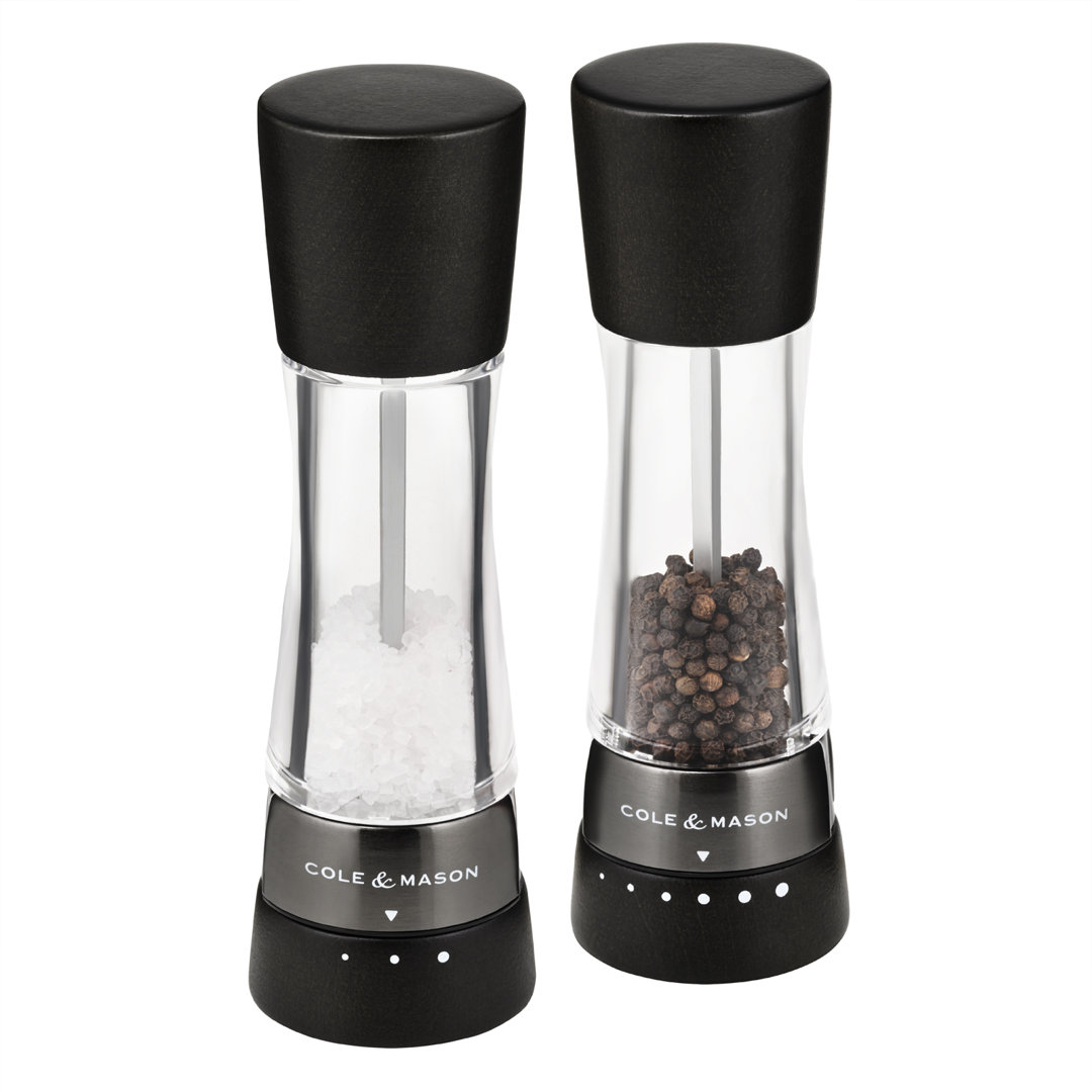 Cole & Mason Derwent 2 Piece Salt and Pepper Mill Set,  Rose Gold Cole & Mason 
