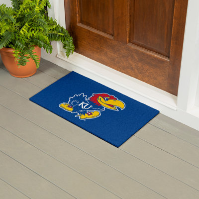 Full Color PVC Mat, 16" x 28", University of Kansas