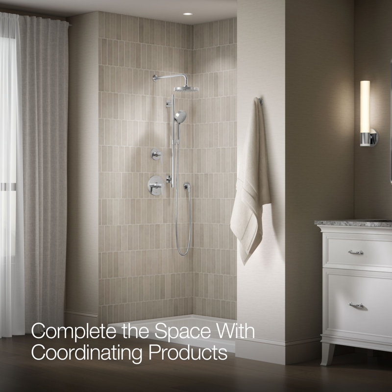 Awaken Tub & Shower Faucet, Polished Chrome