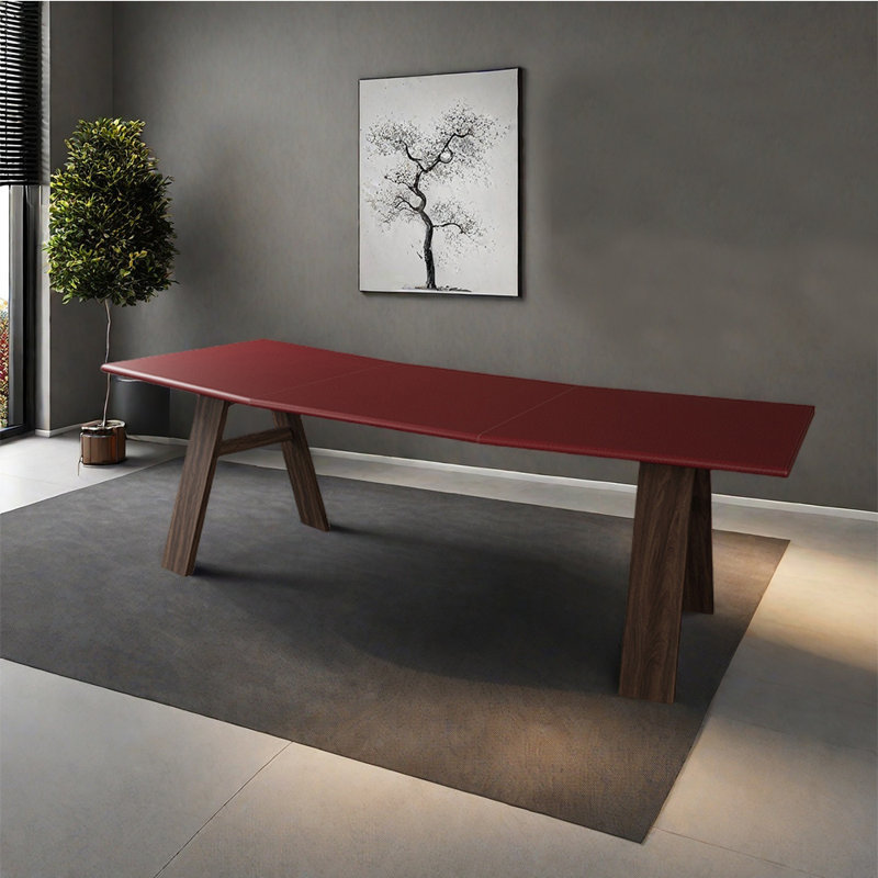 Bureau luxueux haut de gamme de style italien, H 29,53 po x l 78,74 po x P 31,5 po