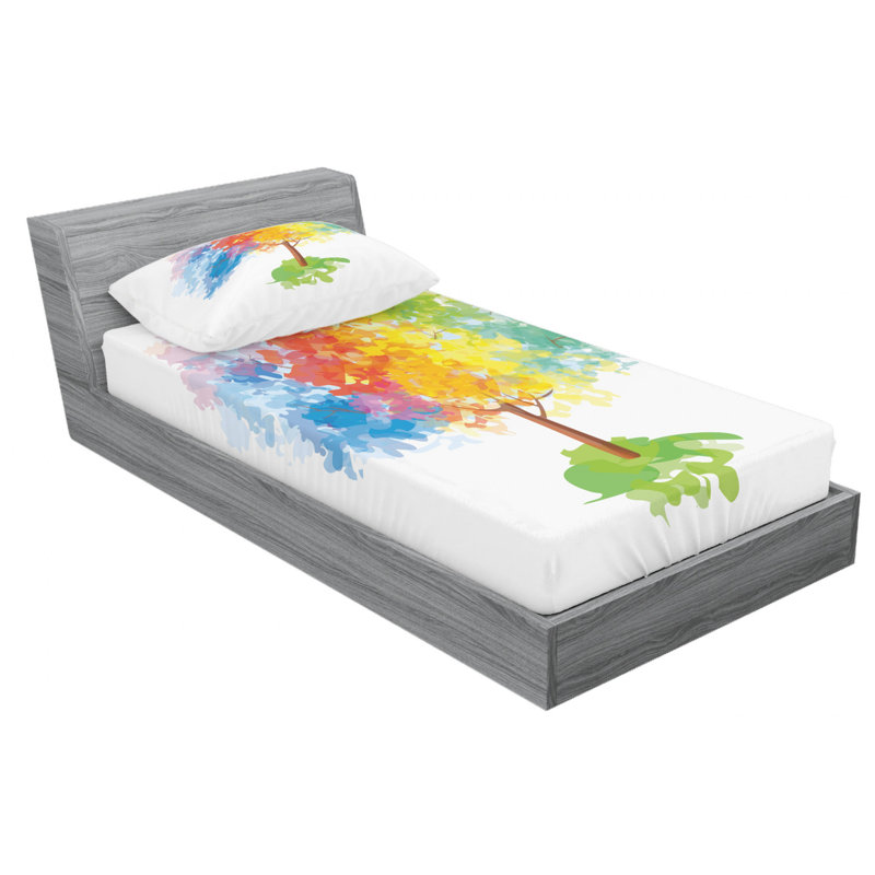 Microfiber Sheet Set, Twin XL Sheet Set with Fitted Sheet