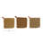 Creative Co-Op Leather Potholder Set