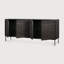 Grooves 80'' W Solid Wood Sideboard