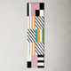 Tripoli Handmade Wool Ivory/Black/Pink Rug