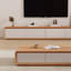 Meuble télé et table basse en hévéa-108305337