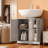 Bathroom Vanity Cabinet, Under Sink Bathroom Cabinet With 2 Doors  (Without Bathroom Basin)-1137408207