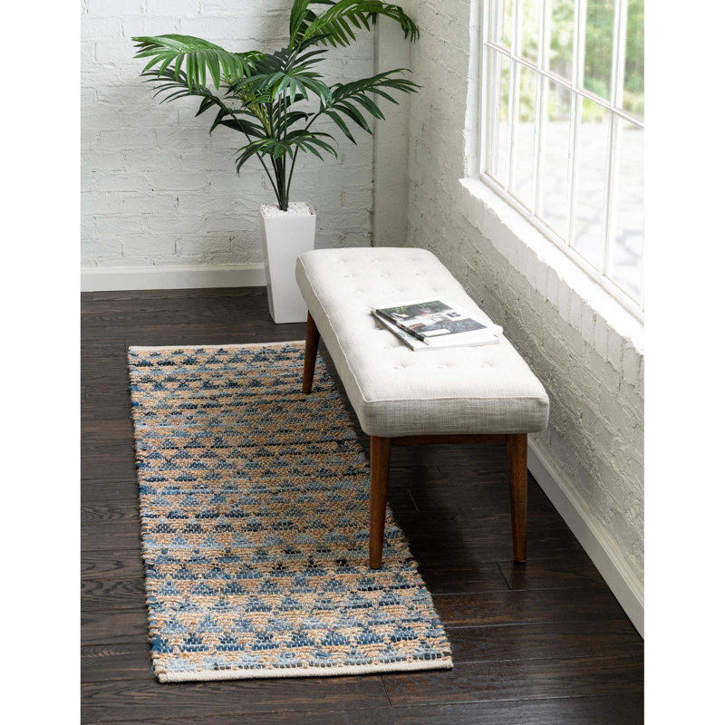 Esen Geometric Indoor Rug, Runner 2'7" x 10'
