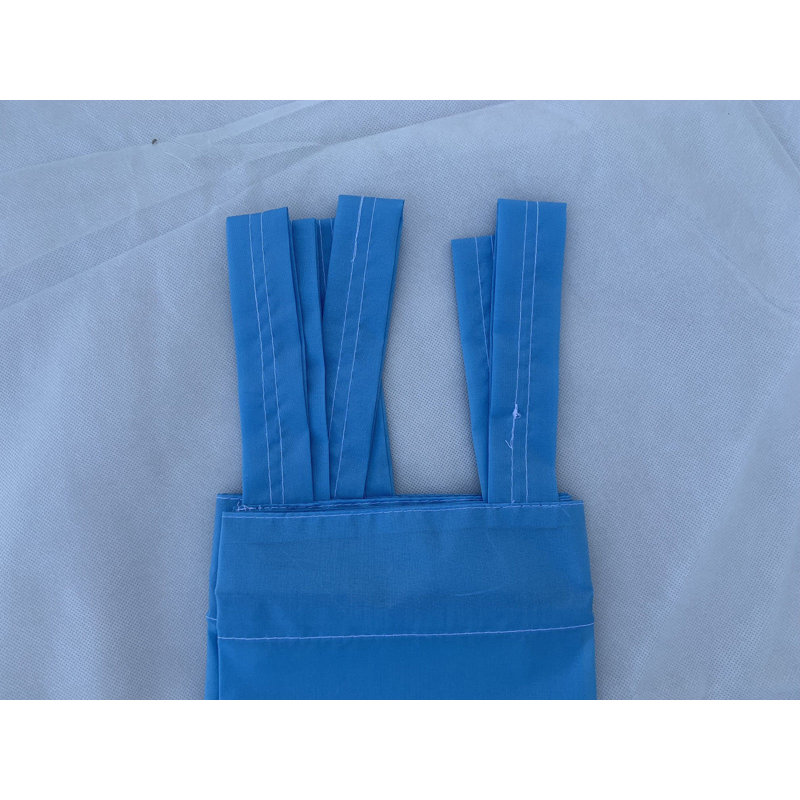 Rideau simple occultant avec pattes Angulo, L 50 po x L 96 po, gris
