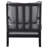 Removable Back Accent Chair