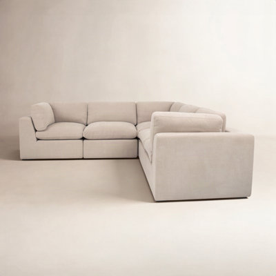 Calder Modular Upholstered Reversible L-Sectional