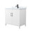 Elan 30'' Single Bathroom Vanity with Marble Top
