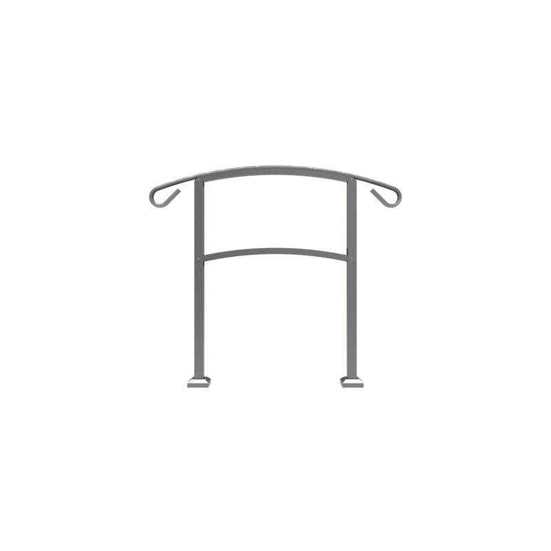 Handirail 3-Step Aluminum Rail Kit, Aged Bronze