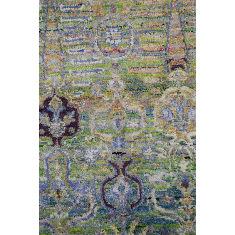 Silk Treasures One-of-a-Kind Runner 3' X 8'9" Area Rug