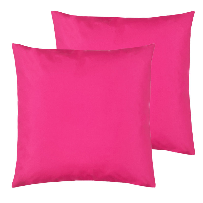 Indoor / Outdoor Square Cushion, Pink