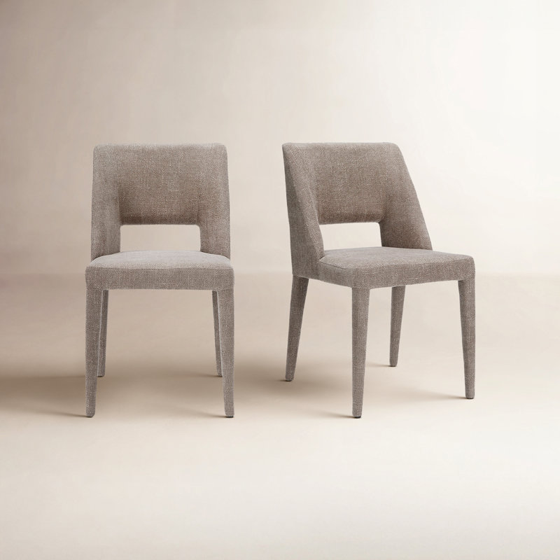 Joyce Dining Chair Light Brown-Set of Two, Light Brown
