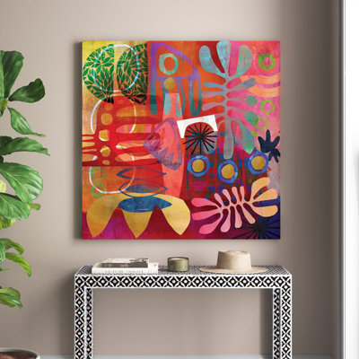 " African Abstract " by Nikki Chu