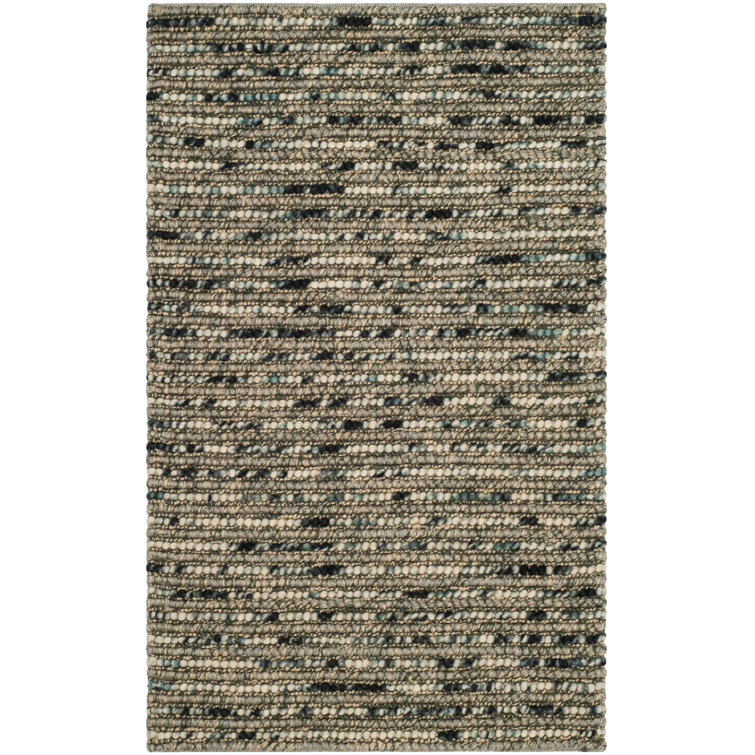 Ferrera Abstract Hand-Woven Jute/Sisal Area Rug
