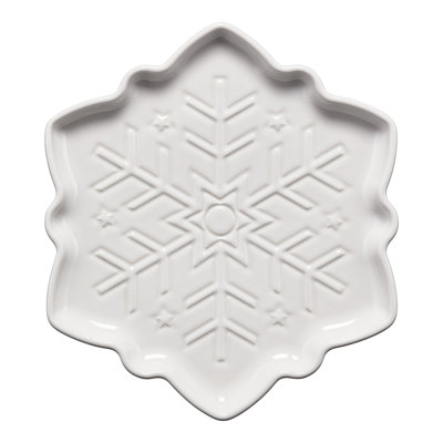 Snowfalke Shaped Plate